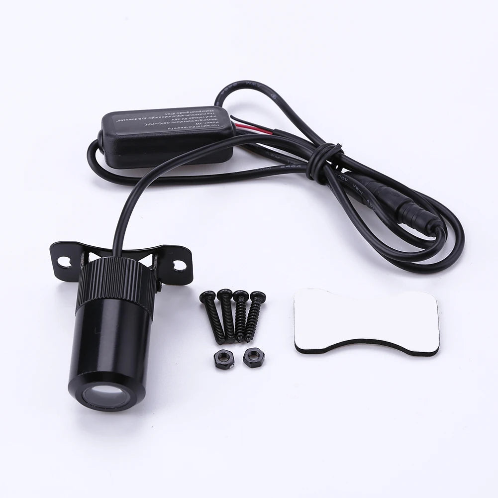 LED Car Laser Fog Light Anti-Collision STOP Taillight Lamp Voiture Rear Warning Signal Projector Auto Assesories